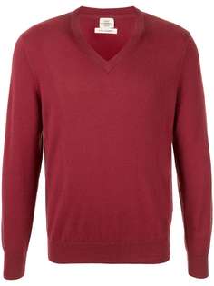 Kent & Curwen кашемировый пуловер с V-образным вырезом