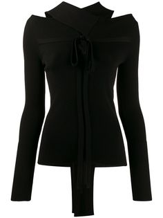 MRZ джемпер с длинными рукавами и шарфом