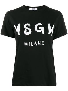 MSGM футболка Milano с логотипом
