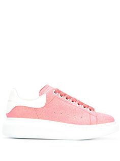 Alexander McQueen кроссовки Oversized с блестками