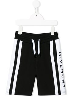 Givenchy Kids шорты из джерси с логотипом