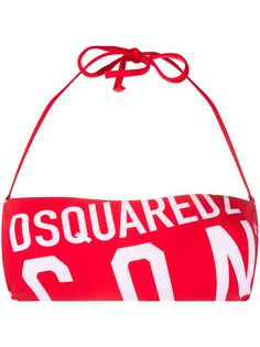 Dsquared2 лиф-бандо с логотипом