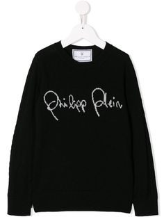 Philipp Plein Junior пуловер с логотипом