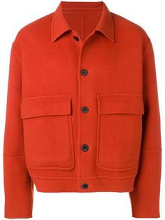 Ami Paris куртка-рубашка с накладными карманами