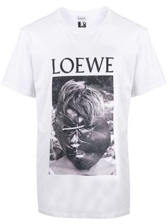 Loewe футболка с фотопринтом