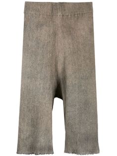 Avant Toi шорты с выцветшим эффектом