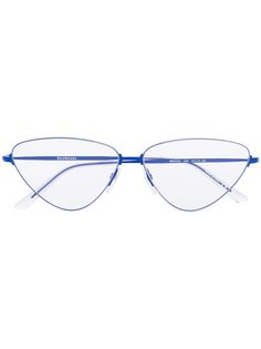 Balenciaga Eyewear очки в треугольной оправе
