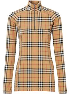 Burberry водолазка в клетку Vintage Check