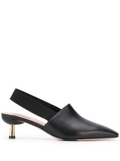 Bally мюли с заостренным носком