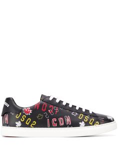 Dsquared2 кеды с логотипом