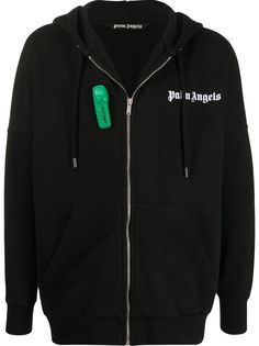 Palm Angels худи со значком в виде противокражного датчика