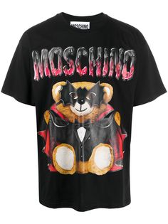 Moschino футболка Bat Teddy Bear