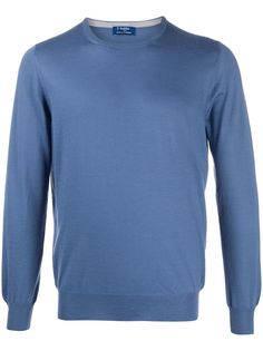 Barba кашемировый джемпер с круглым вырезом