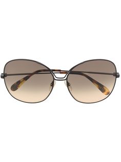 Givenchy Eyewear солнцезащитные очки в оправе кошачий глаз