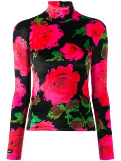 Richard Quinn топ с цветочным узором