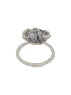Wouters & Hendrix серебряное кольцо с кварцем и турмалинами