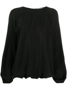 Áeron блузка свободного кроя с круглым вырезом