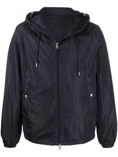 Moncler легкая куртка с контрастными полосками