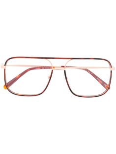 Stella McCartney Eyewear очки в массивной оправе черепаховой расцветки