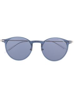 Montblanc солнцезащитные очки в прозрачной оправе