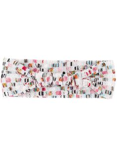 Missoni Mare повязка на голову с абстрактным принтом