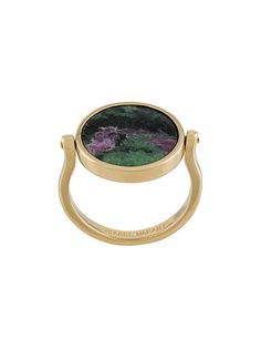 Isabel Marant кольцо Julius с декоративным камнем