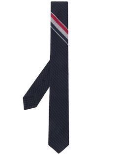 Thom Browne классический галстук в полоску Rwb