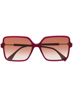 Fendi Eyewear солнцезащитные очки в массивной квадратной оправе