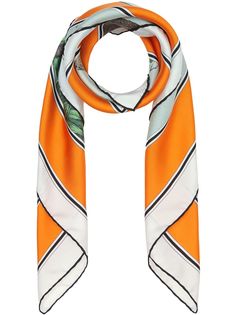 Burberry платок с принтом