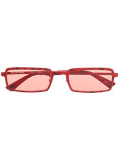 Balenciaga Eyewear солнцезащитные очки BB0082S в прямоугольной оправе