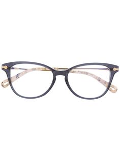 Chloé Eyewear очки в квадратной оправе с контрастными дужками