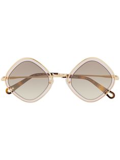 Chloé Eyewear солнцезащитные очки в квадратной оправе