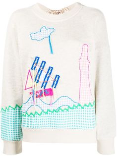 Mira Mikati толстовка с вышивкой