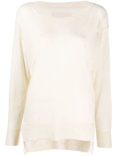 Zadig&Voltaire кашемировый джемпер с круглым вырезом