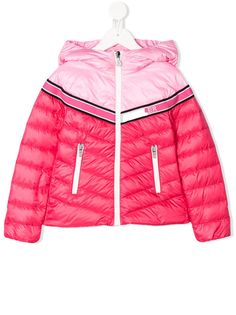 Moncler Kids пуховик с капюшоном