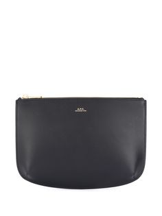 A.P.C. клатч с тисненым логотипом