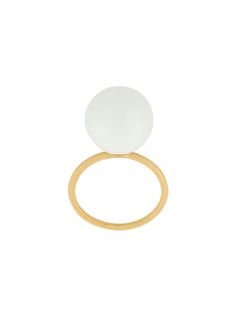 Aurelie Bidermann кольцо с жемчугом