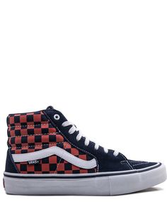 Vans кеды Checkerboard Sk8-Hi Pro