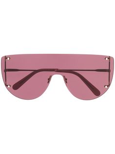Salvatore Ferragamo солнцезащитные очки-маска