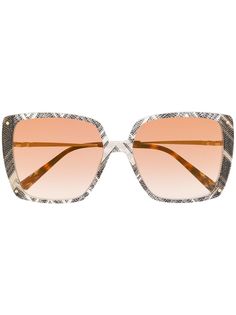 MISSONI EYEWEAR солнцезащитные очки с абстрактным принтом