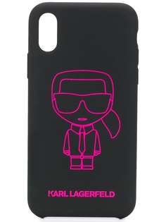 Karl Lagerfeld чехол Ikonik для iPhone X/XS
