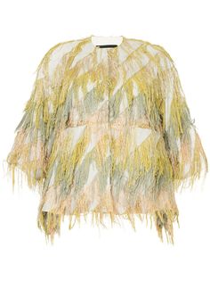 Muller Of Yoshiokubo куртка Flow с бахромой