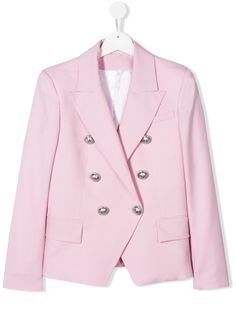 Balmain Kids двубортный пиджак