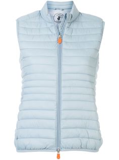 Save The Duck стеганый жилет Giga с высоким воротником