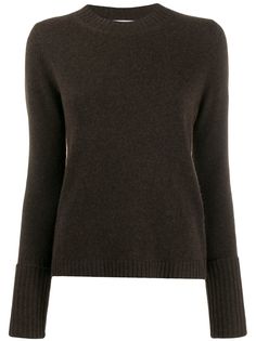 Max Mara трикотажный джемпер с длинными рукавами