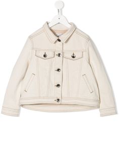 Brunello Cucinelli Kids джинсовая куртка