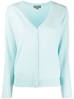 N.Peal кашемировый кардиган с V-образным вырезом