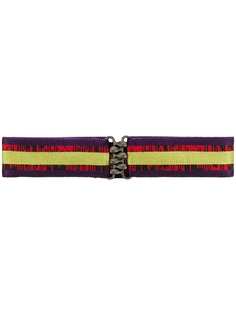 Missoni эластичный трикотажный пояс с узором