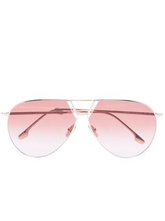 Victoria Beckham Eyewear солнцезащитные очки-авиаторы с градиентными линзами