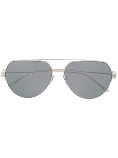 Bottega Veneta солнцезащитные очки-авиаторы